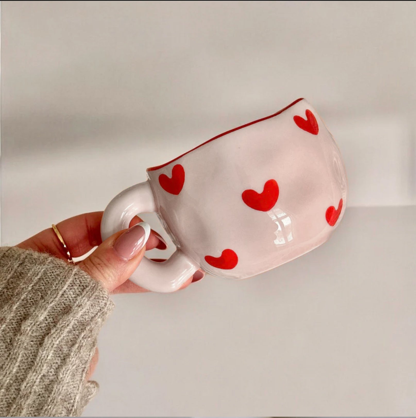 Ella Heart Coffee Mug