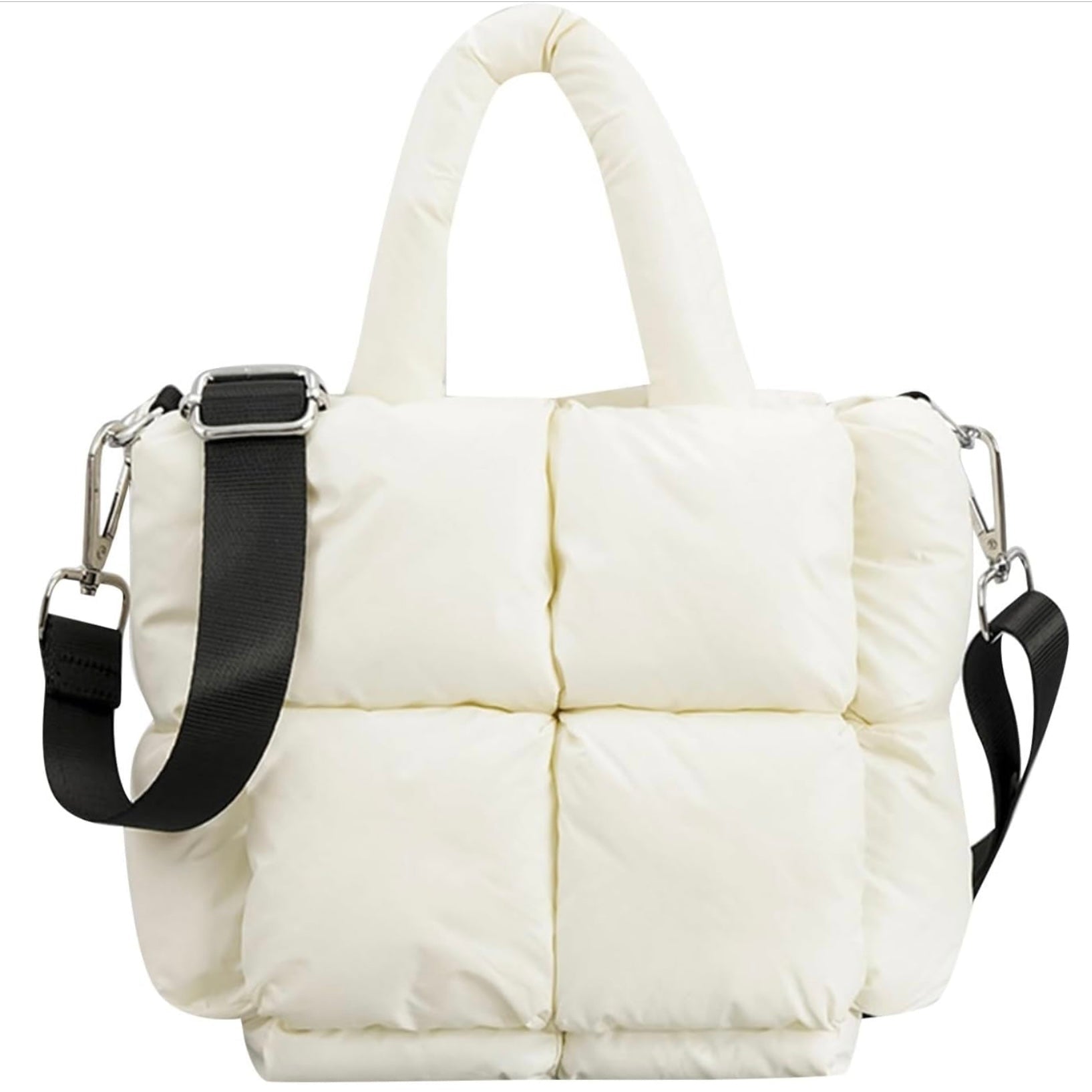 Elia Quilted Mini Puffer Tote Bag