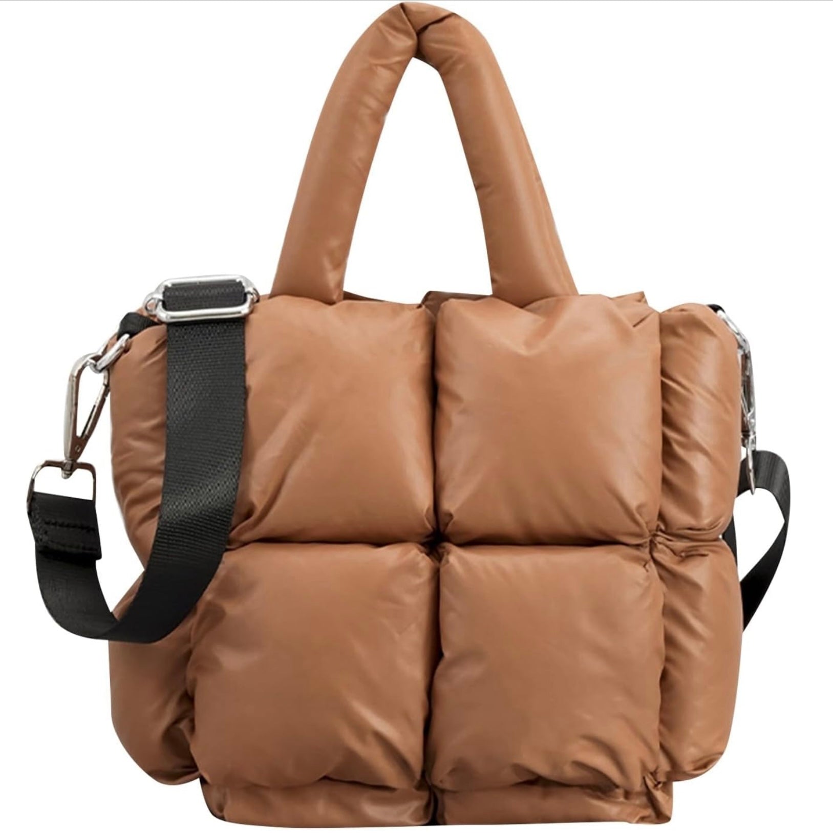 Elia Quilted Mini Puffer Tote Bag